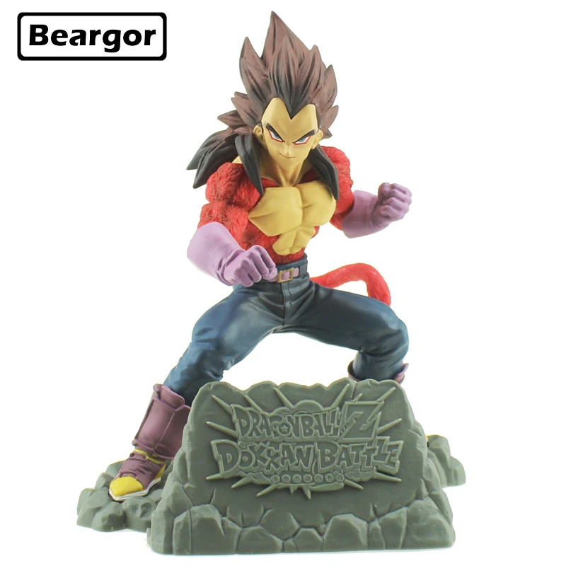 

6" Anime Dragon Ball Z Dokkan Battle 4th Anniversary Super Saiyan 4 Vegeta 16cm PVC Action Figure Model Doll Toys Gift