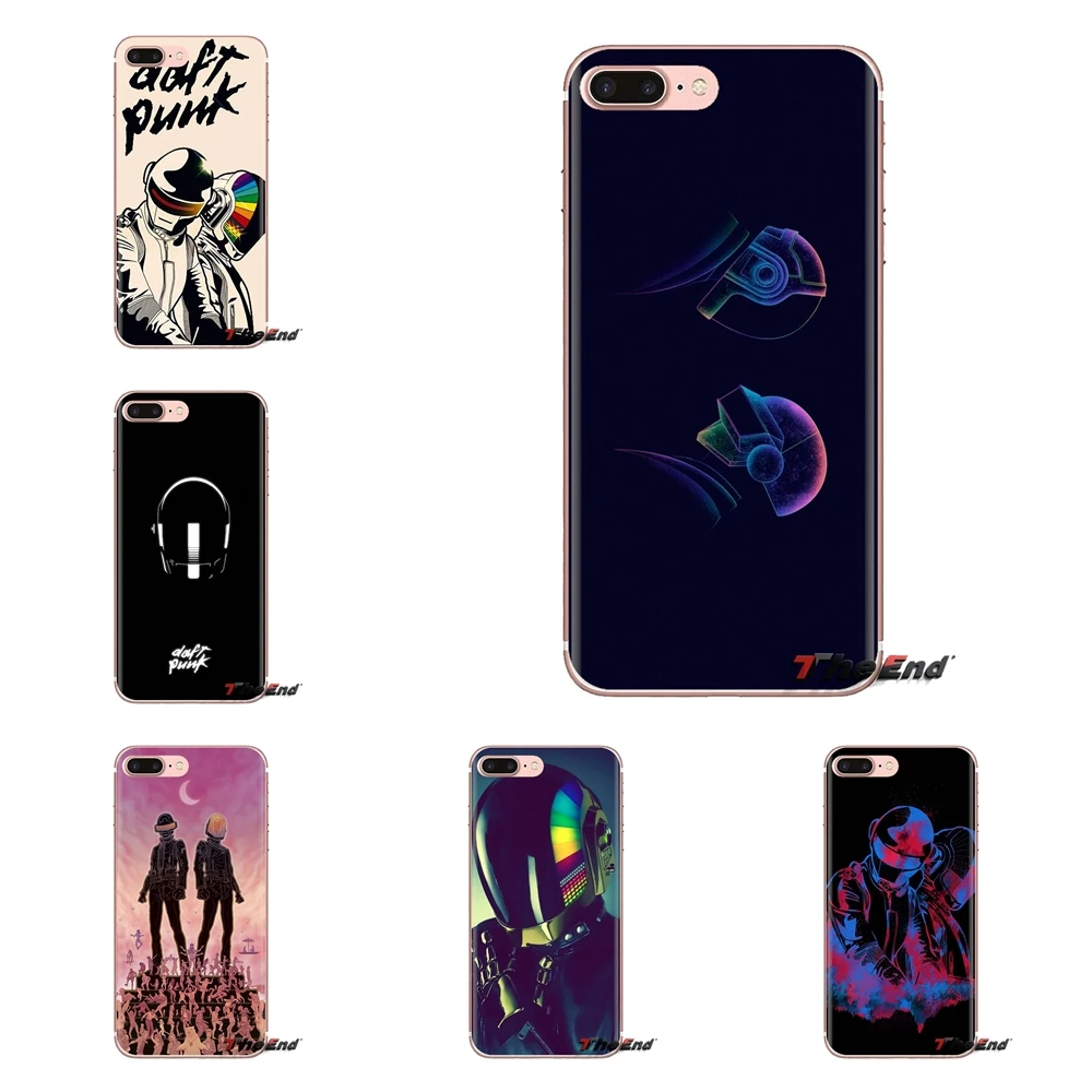 For iPhone XS Max XR X 4 4S 5 5S 5C SE 6 6S 7 8 Plus Samsung Galaxy J1 J3 J5 J7 A3 A5 Daft Punk Give Life Back DJ Music TPU Case |