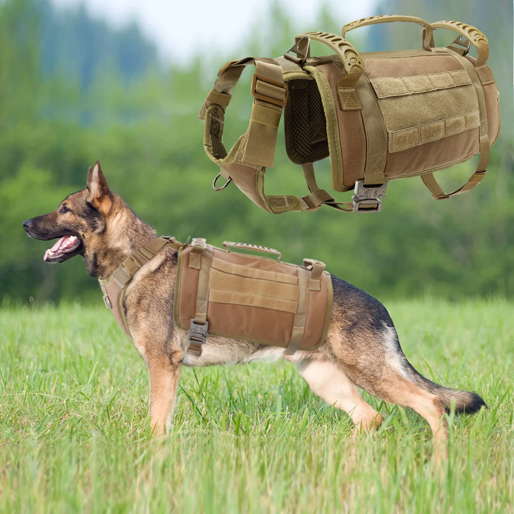 Военная Тактическая собачья жгут для K9 рабочих собак прочный тренировочный