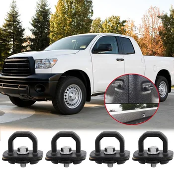 

4 Pack Car accessories Tie Down Hook Truck Bed Side Wall Anchor Replacementment for Pickup GMC Chevy US
