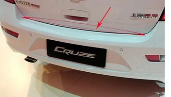 

High quality stainless steel Rear Trunk Lid Cover Trim For 2013 2014 Cruze Hatchback