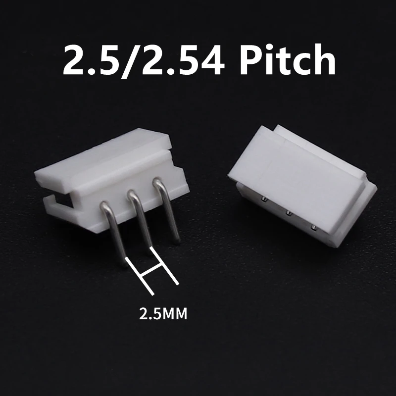 10pcs 50pcs / lot 2.5MM 피치 5264 직선 바늘 곡선 바늘 2P  12P PCB 와이어-보드 커넥터 5268 직각