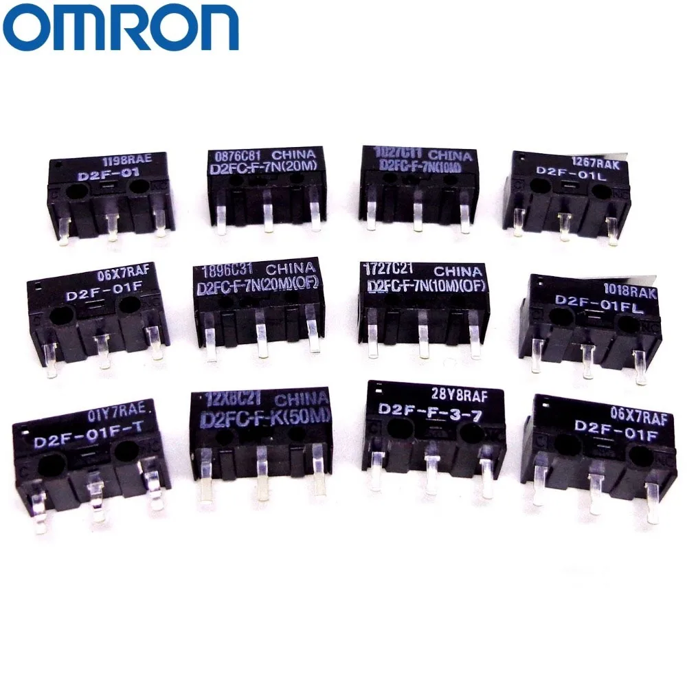 Мышь OMRON micro switch 10 м 20 с разъемом в форме буквы D2F (50 м) микро-переключатель D2FC-F-7N