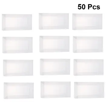 

50pcs Plastic Bags Transparent Reclosable Sealing Bag Bulk Food Storage Pouch Plastic Packaging Bag (18x28x8CM)