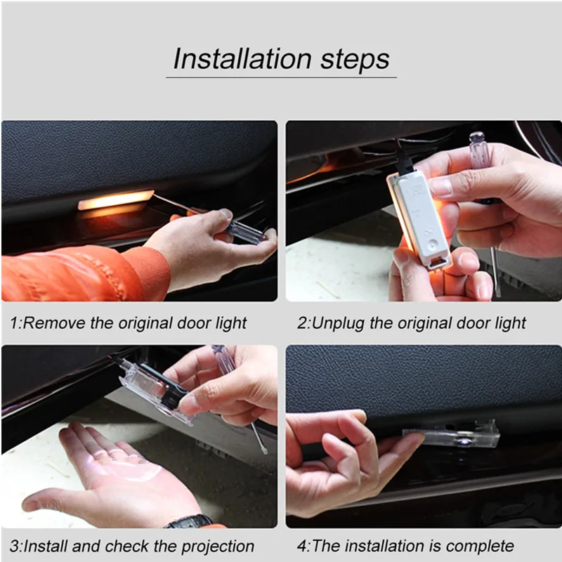 KAHANE 2x Led Car Door light S4 Logo Car Laser Projector Ghost Light FOR Audi A3 A4 A5 A6 A8 S3 S4 S5 S6 S7 Sline Quattro B4 B5 KAHANE 2x Led Car Door light S4 Logo Car Laser Projector Ghost Light FOR Audi A3 A4 A5 A6 A8 S3 S4 S5 S6 S7 Sline Quattro B4 B5