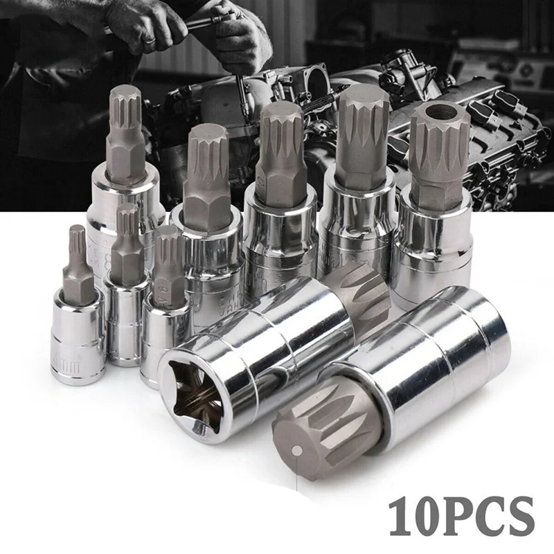 

Twelve-point Socket Quick Wrench 12-point Bit Tsui Star Torx Spline Screwdriver Screwdriver Screwdriver Screwdriver Sleeve Tool