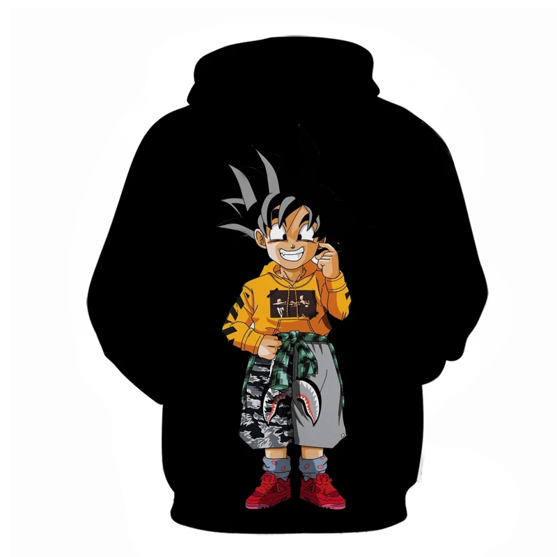 Забавный 3D принт для женщин и мужчин Dragon Ball z Аниме Мастер Роши модный детский свитер толстовки хип хоп Модная рубашка Harajuku