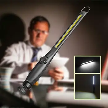 

Cob Strip Work Light Usb Rechargeable Inspection Flashlight With Electric