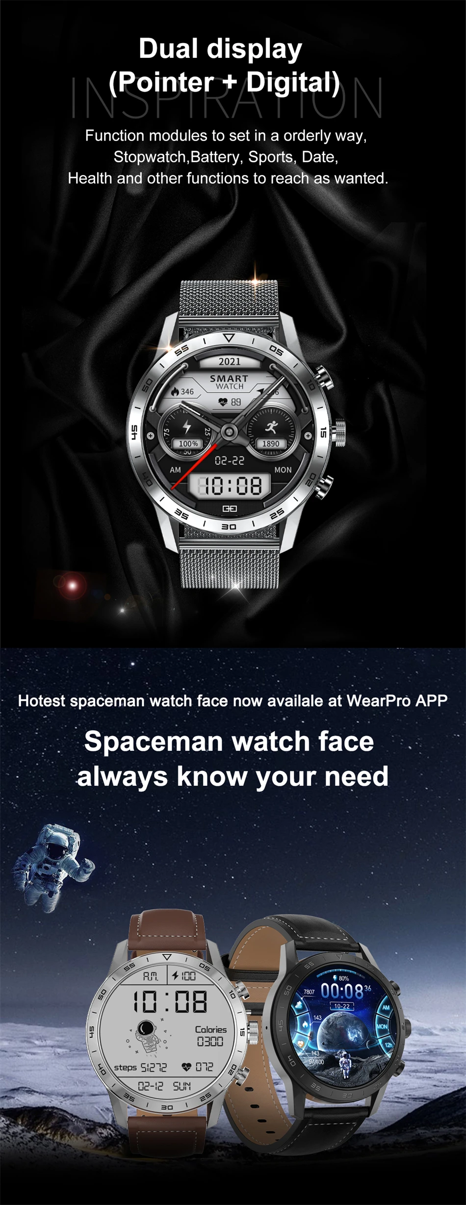 2022 Men Smart watch Heart Rate Monitor IP68 Swim Sport luxurious Answer dial Bluetooth Call can smartwatch Men For Android IOS
