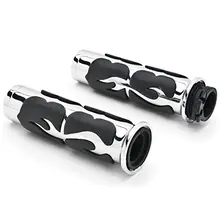 Мотоцикл " резиновые хромированные рукоятки «Огонь» рукоятки для чоппера