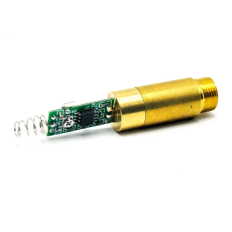 INDUSTRIAL 532nm 10mW Green Laser DOT Module Diode w Driver 3.7V