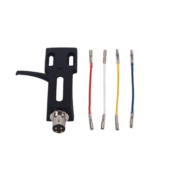 

Turntable Headshell Mount Universal LP Phono Cartridge Replacement Phonograph Head Holder Stylus Lead Wire 1L26 for Phonograph