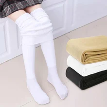 Детские зимние плюшевые колготки, теплые колготки для похудения, гимнастические брюки для женщин, сексуальные кашемировые нейлоновые эластичные тонкие обтягивающие колготки