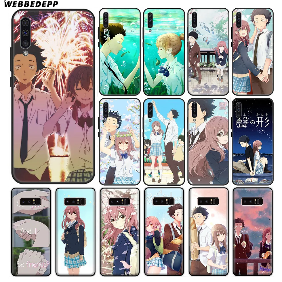 A Silent Voice Soft Case for Samsung Galaxy A10 A30 A40 A50 A60 A70 M10 M20 M30 M40 Note 8 9 10 Plus |