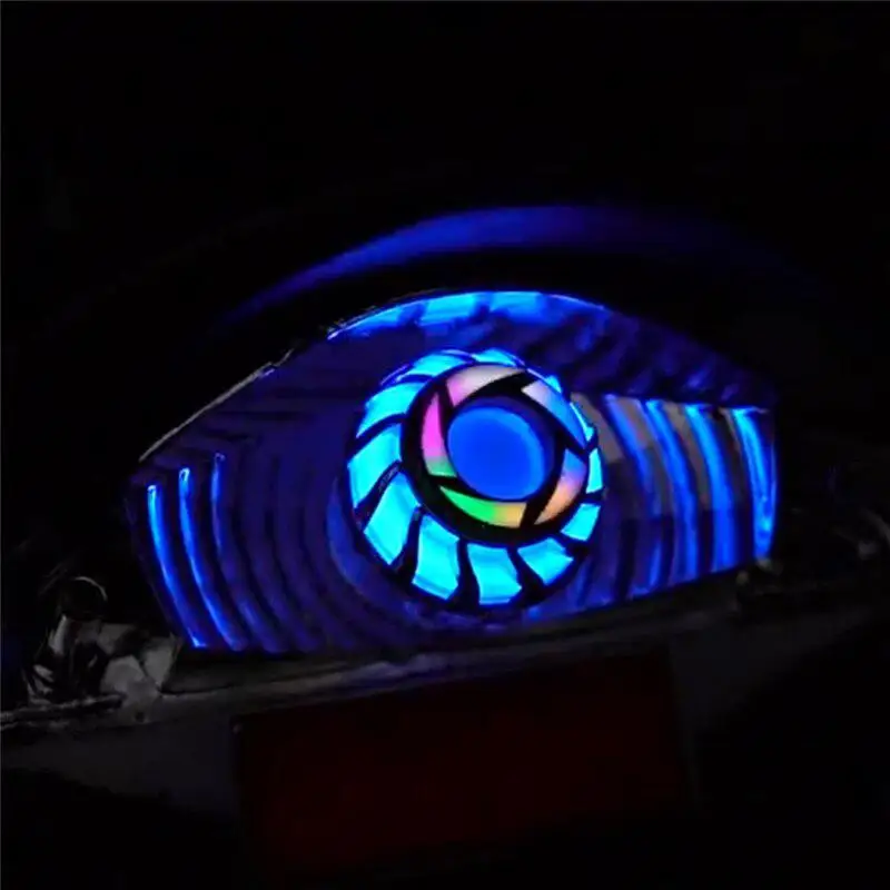 Motorcycle Angel Eye Strobe Flash Light Design LED Motorbike Brake Rear Lamp ангельские глазки ojo de angel olho de anjo moto