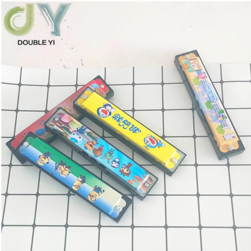 16 hole iron children's harmonica cartoon cute pattern baby beginners