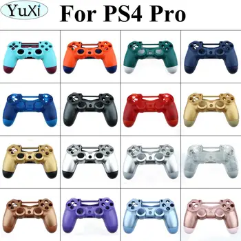 

YuXi For PS4 Pro Controller Case Front Back Hard Upper Housing Shell Cover For Playstation Dualshock 4 Pro JDS 040 JDM-040