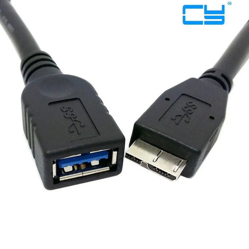

Кабель Micro B USB 3,0, кабель USB 3,0 A мама-Micro B папа OTG для передачи данных для Samsung Note 3 S5 USB 3,0, устройство для жесткого диска