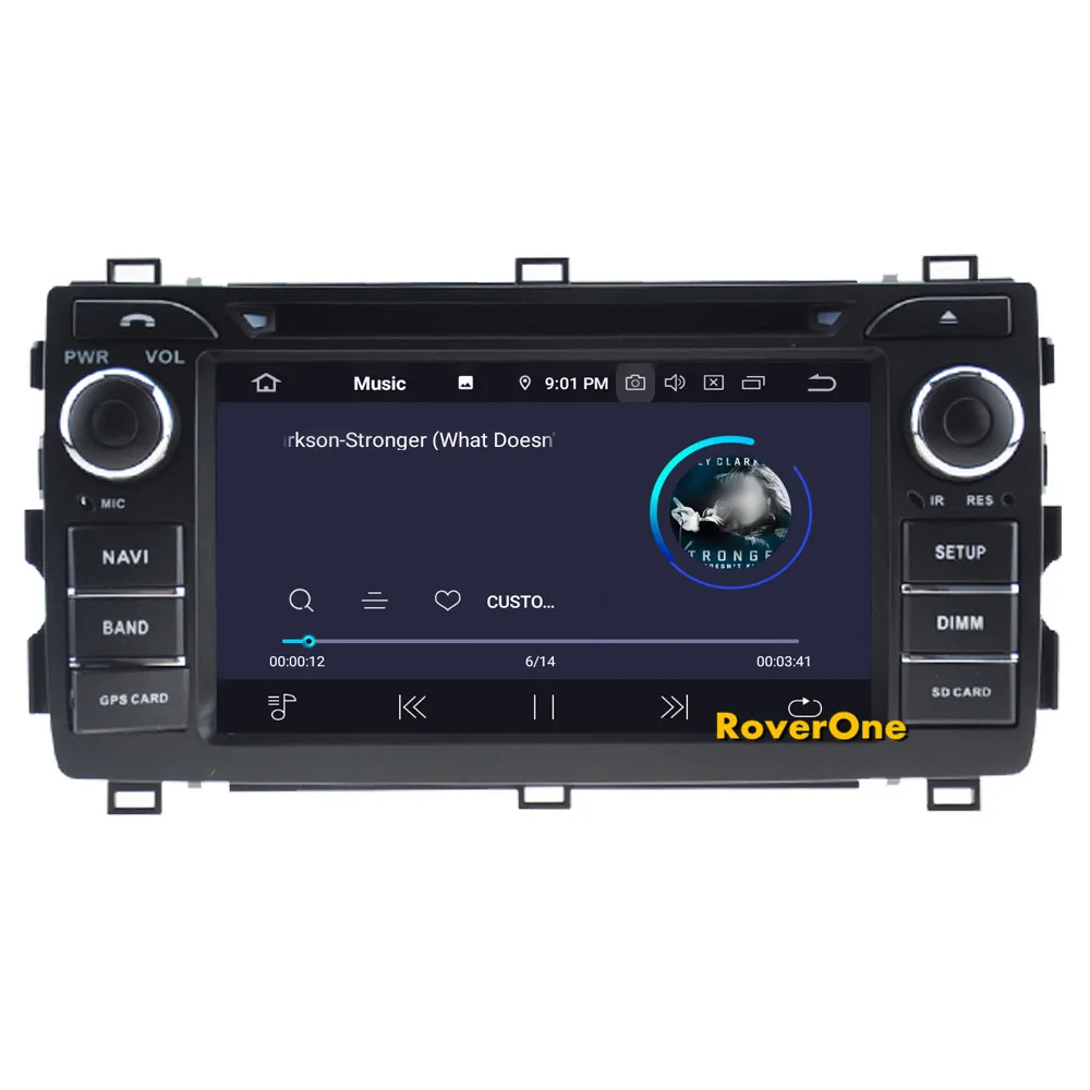 Excellent Car Multimedia Player For Toyota Auris & Auris E180 2013 - 2018 Android 9.0 Touch Screen Radio DVD GPS Navigation Sat Navi 10