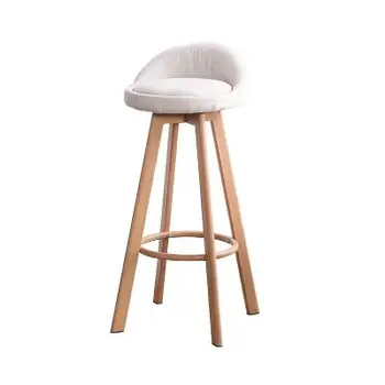 

Tea shop high stool bar chair wrought iron bar chair front desk chair modern minimalist home rotating personality bar chair