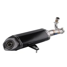 Xmax 300 250 Carbon Fiber DB Killer Muffler Exhaust Escape Pipe For Yamaha X Max Xmax300 Xmax250 Motorcycle Scooter Accessories