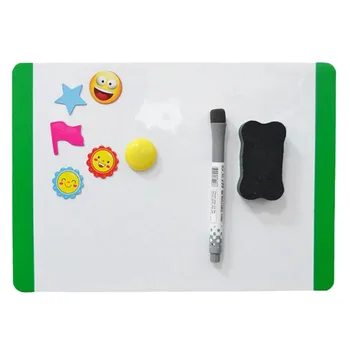 

ACEHE Waterproof whiteboard Soft Margin Flexible Mini Magnetic A4 Whiteboard home office use Refrigerator Memo Pad Taking Notes