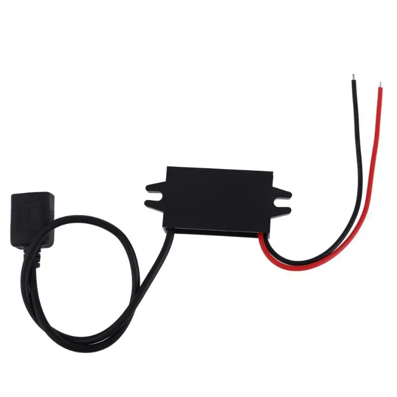 Один/двойной USB 12 В до 5 В постоянного тока/DC понижающий Мощность адаптера преобразователя