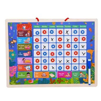 

1 Set Creative Lovely Portable Durable Practical Board Planner Reminder Chore for Appointment Reminder