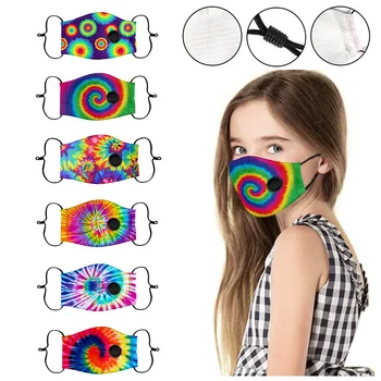 

5/6PCS Kids Cloth Masks Mouth Cover Protective FaceMasks Mouth-muffle Washable Face Mask mondmaskers mascarillas Masker