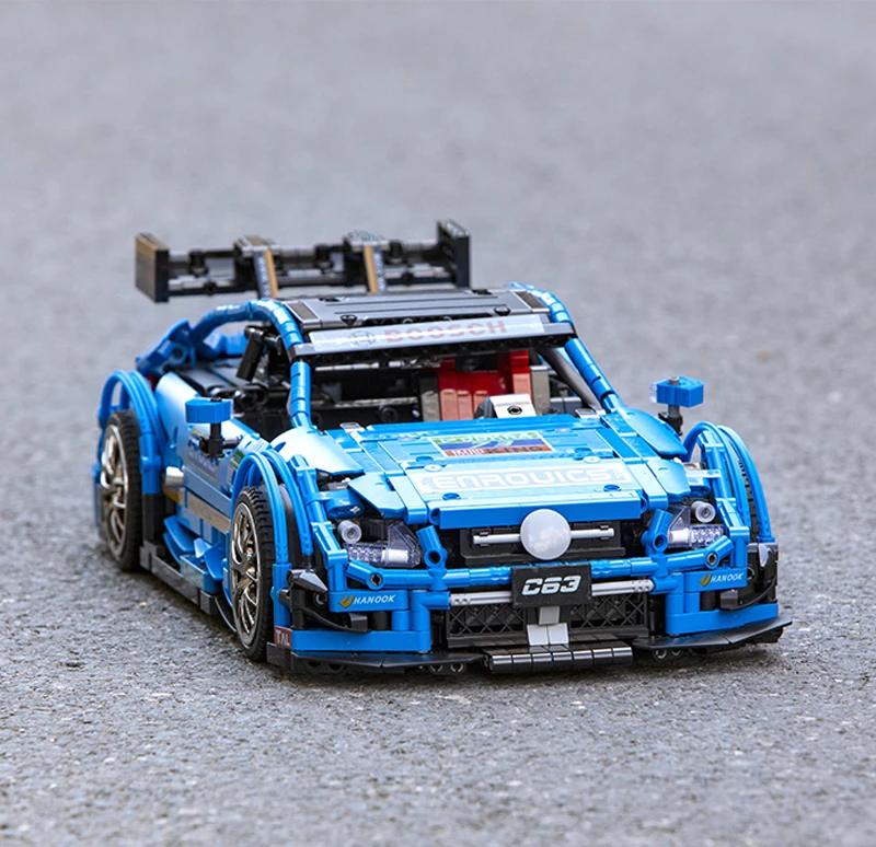 

C63 Technology series APP remote control RC Super Racing Car Set Building Blocks Toy Gifts Compatible With Lego MOC-6687 6688