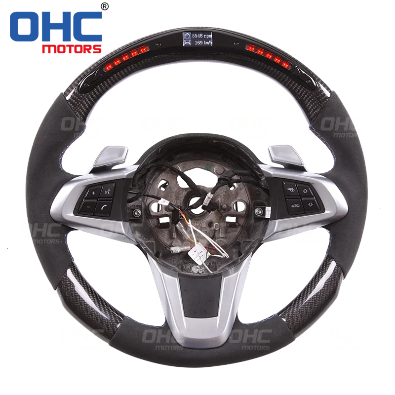 

LED Display Steering Wheel compatible for BMW Z4 E89 Series LED Performance Steering Wheel + Carbon Fiber