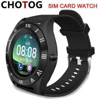 

2G GSM SIM Card Call Smart Watch 2020 For Sport 1.54 Inch Touch Screen Smartwatch Men Women Fitness Tracker Watch 280Mah Battery