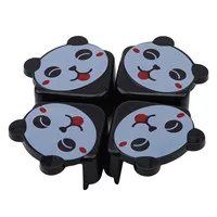 Panda 4 шт./компл. и милые носки с рисунками зверей из мультфильмов, рисунок стол угловая защита крышка Детские Безопасность Рабочий стол протектор край Уголки - Цвет: Panda