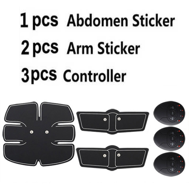 pulse massager electric muscle stimulator Treatment Fitness massage pad Abdominal Muscle Trainer Smart Exerciser