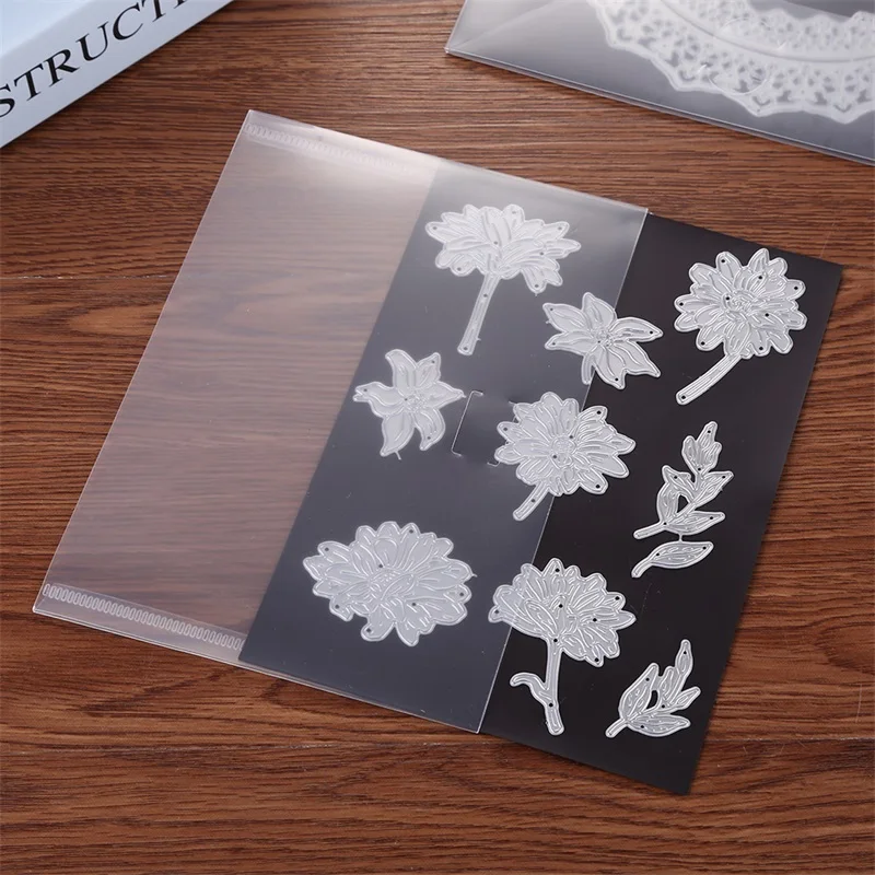 Multiple Rubber Soft Magnetic Sheet Storage Box/Bag For DIY Scrapbooking Album Embossing Paper Cards storage bag storage box plastic storage box storage container organ bag