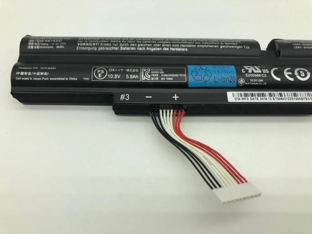ONEVAN Высокая емкость аккумулятор для ноутбука acer Aspire TimelineX 4830TG 5830T 4830T 5830TG 3830T 3INR18/65-2 AS11A3E AS11A5E