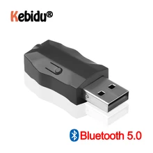 Bluetooth передатчик приемник Bluetooth 5,0 USB адаптер AUX беспроводной автомобильный аудио адаптер для Android/IOS мобильного телефона 3,5 мм разъем