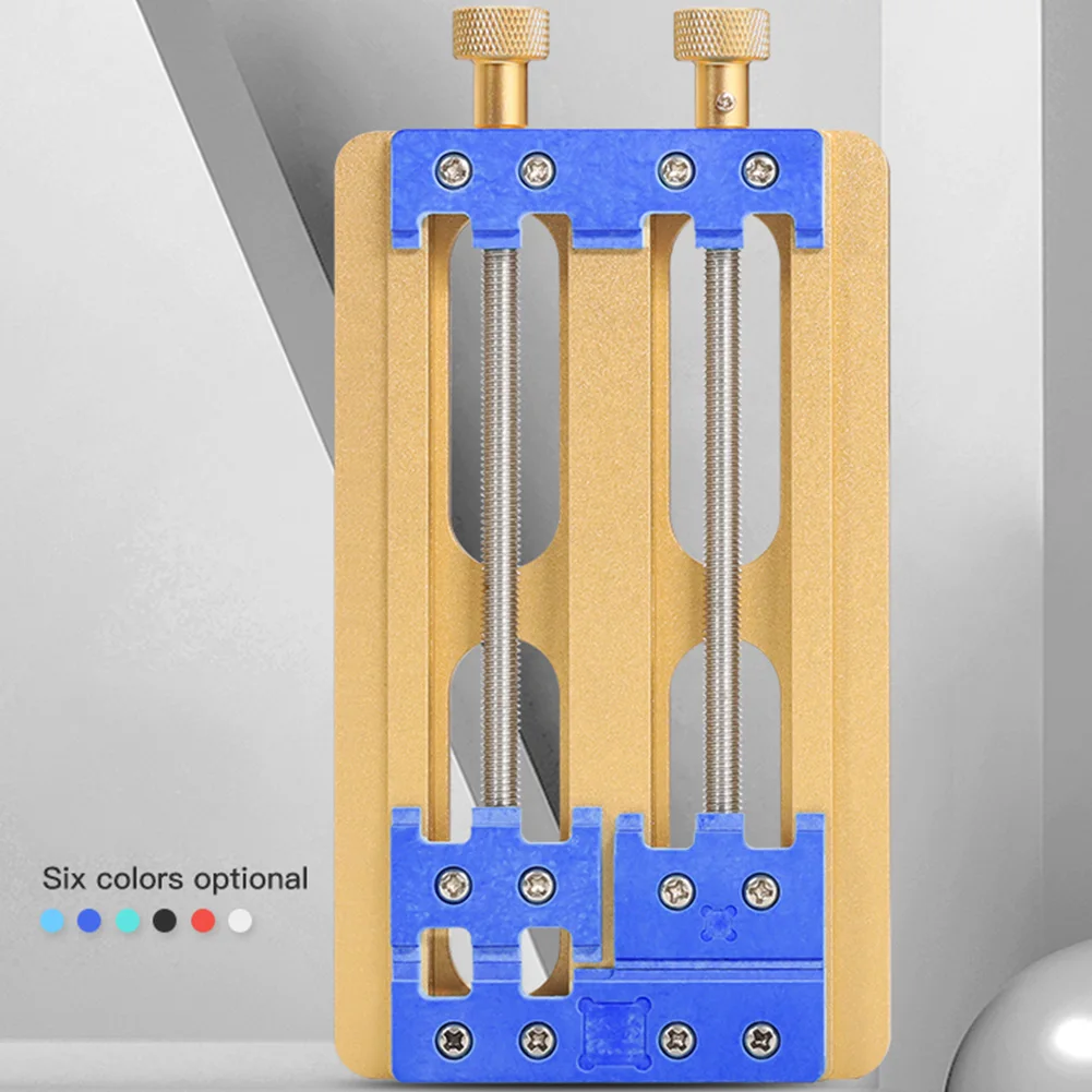 

Non Slip Phone Motherboard Fixture Holder Maintenance Heat Resistant Tool Chip Fixed Accurate Support Repairing 2 Axis Soldering