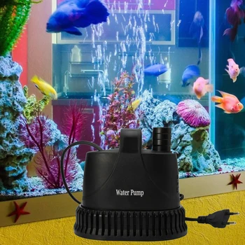 

Fish Tank Submersible Pump Filter Multi-functional Submersible Pump Aquarium Pumping Water Garden Fountain Fishpond Filter