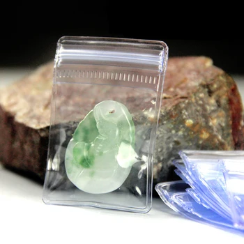 

6*8cm Clear Self Sealing Zip Lock Anti-oxidation Plastic Packing Bag PVC Jewelry Craft Anti-tarnish Storage Pouch Free Shipping