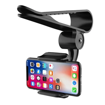 

Universal 360 Rotation Car Clip Sun Visor Mobile Phone Holder Mount Stand Car Mobile Clips