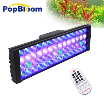

PopBloom Shannon40 Led Aquarium Light Full Spectrum for Freshwater Plant Fish Tank Lamp for Aquarium Lighting 24"/60cm Tank Led