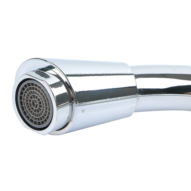 Kitchen Faucet 360 Rotate Mixer Faucet Durable Material Precision Machining for Kitchen Rubber Design Deck Mounted Crane