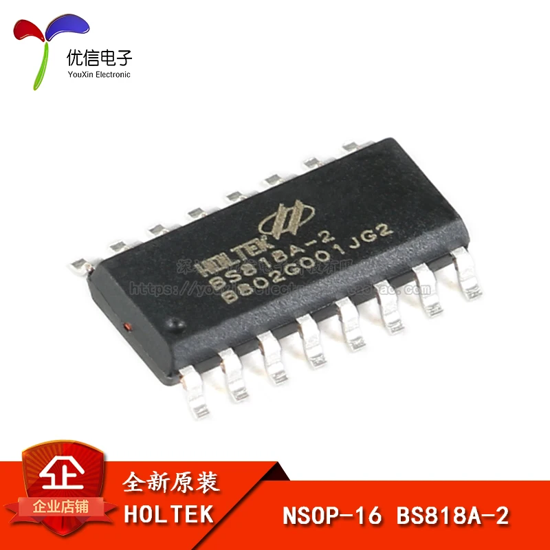 Подлинный оригинальный патч BS818A-2 NSOP-16 8 IC чип Бонд емкостные сенсорные клавиши |