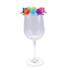 6/12Pcs/set Funny Cup Identify Label Silicone Party Wine Glass Bottle Drink Cup Marker Tags New Arrivals ► Photo 2/6