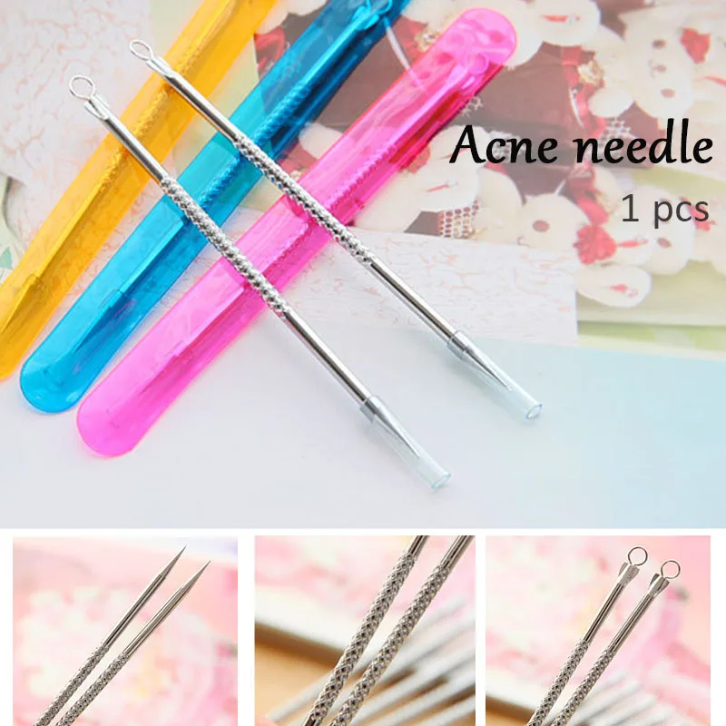 

1PC Silver Blackhead Acne Needle Blemish Extractor Remover Stainless Needles Remove Tools Blackhead Remover