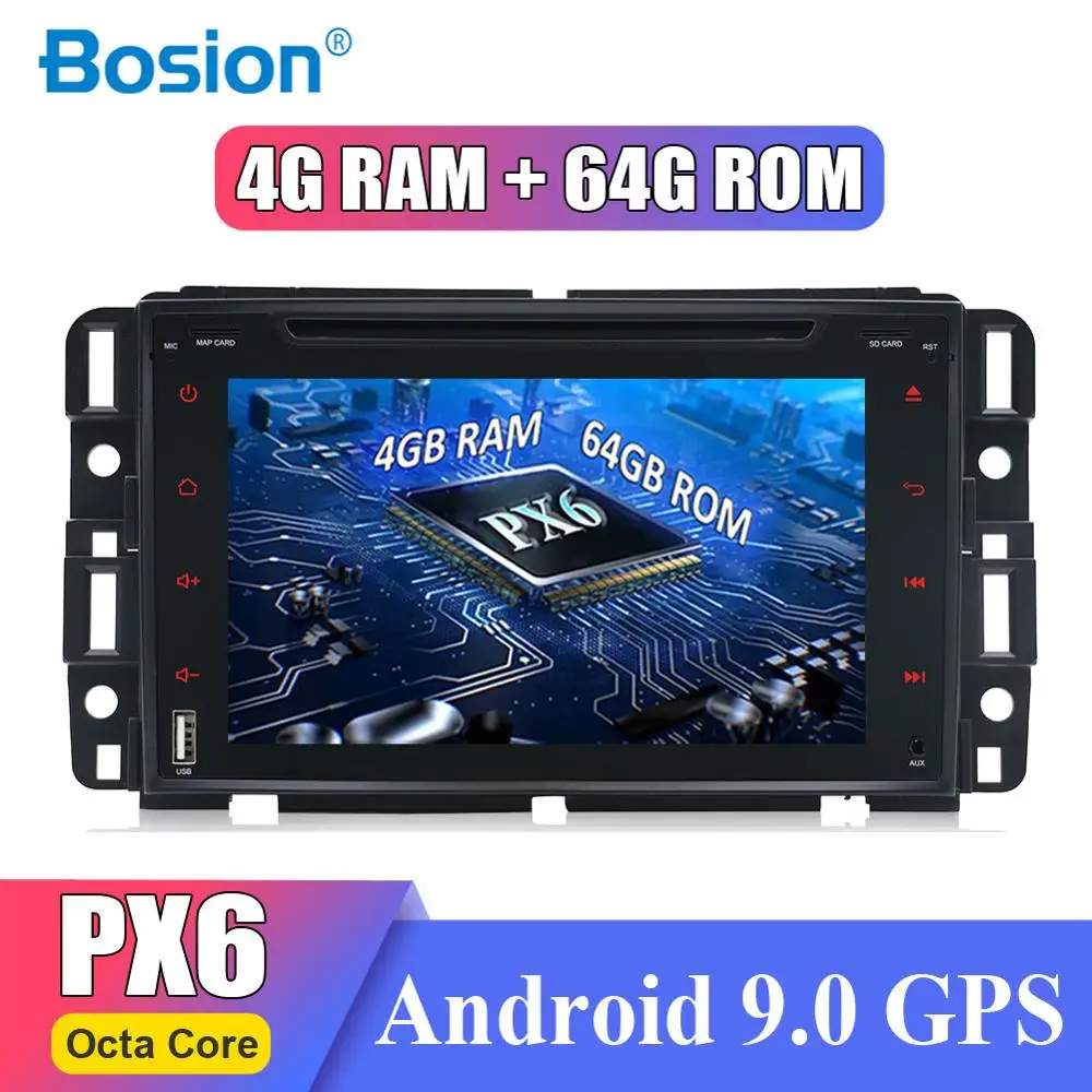 

Fit For GMC Yukon Sierra Chevrolet Chevy Tahoe 2 din android 9.0 car radio gps player with Bluetooth 4.0 DAB 4G RAM+64G ROM