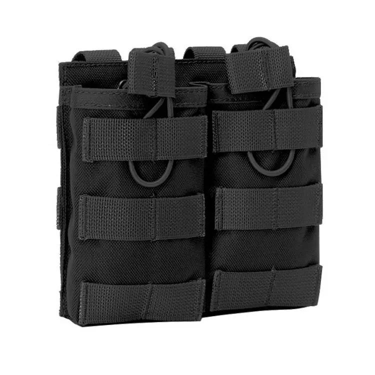 Страйкбол Тактический MOLLE двойной открытый верх Mag сумка для AR M4 M16 HK416 журналов