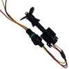 2822 Brushless RC Boat Motor 2-4S 16800RPM Underwater Thruster Motor 3-blades Propeller Kit for DIY ROV Robot Model Boat Submari 1