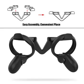 

VR Headset Hook Bracket Set Wall-mounted Accessory For Oculus Quest VR Controller